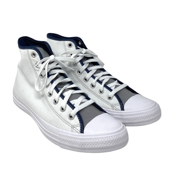 Converse Ctas High For Men Sneakers Skate Casual White Canvas Custom 152620C-WGB - Picture 3 of 12